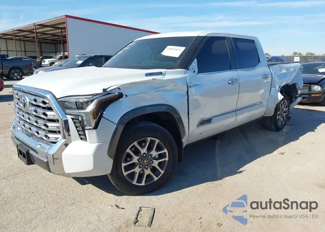 2026 Toyota Tundra Hybrid 1794 Edition Crewmax 5.5' Bed z USA, uszkodzony, nr VIN 5TFMC5DB2TX114210